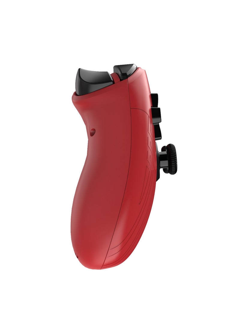 Log Electronics RED  Wireless Controller Compatible with PS4/PS4 Pro/PS4 Slim/PC/iOS 13.4/Android 10, Gaming Controller with Touchpad, Motion Sensor, Speaker, Headphone Jack, LED and Back Button  - Image 5