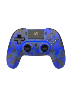 Log Electronics Blue Camo Wireless Controller Compatible with PS4/PS4 ...