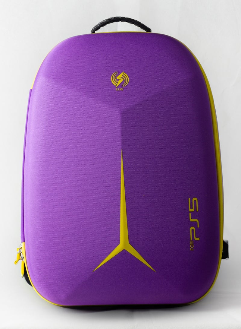 Log Electronics PS5 Bag  PlayStation 5 Console Carrying Case Purple  - Image 1