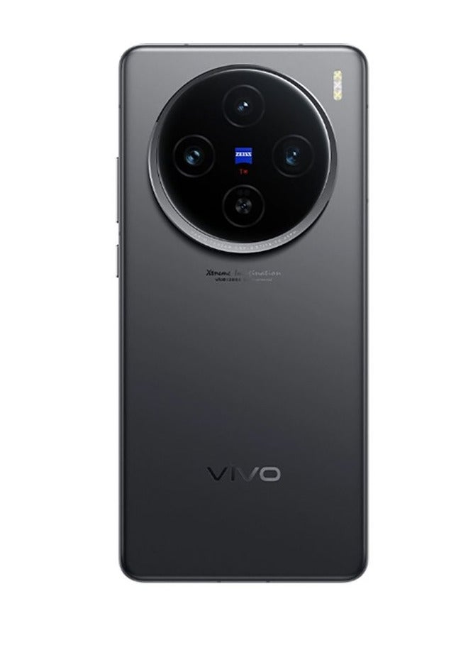 فيفو X100s - 16GB RAM + 1TB Storage, Dimensity 9300+, Zeiss Super Telephoto, 6.78" Display, 50MP Main + 50MP Wide-Angle + 64MP Periscope Cameras, 5100mAh Dual-Cell Battery, 100W Ultra-Fast Charging, Black Color (Chinese Version) - Image 2