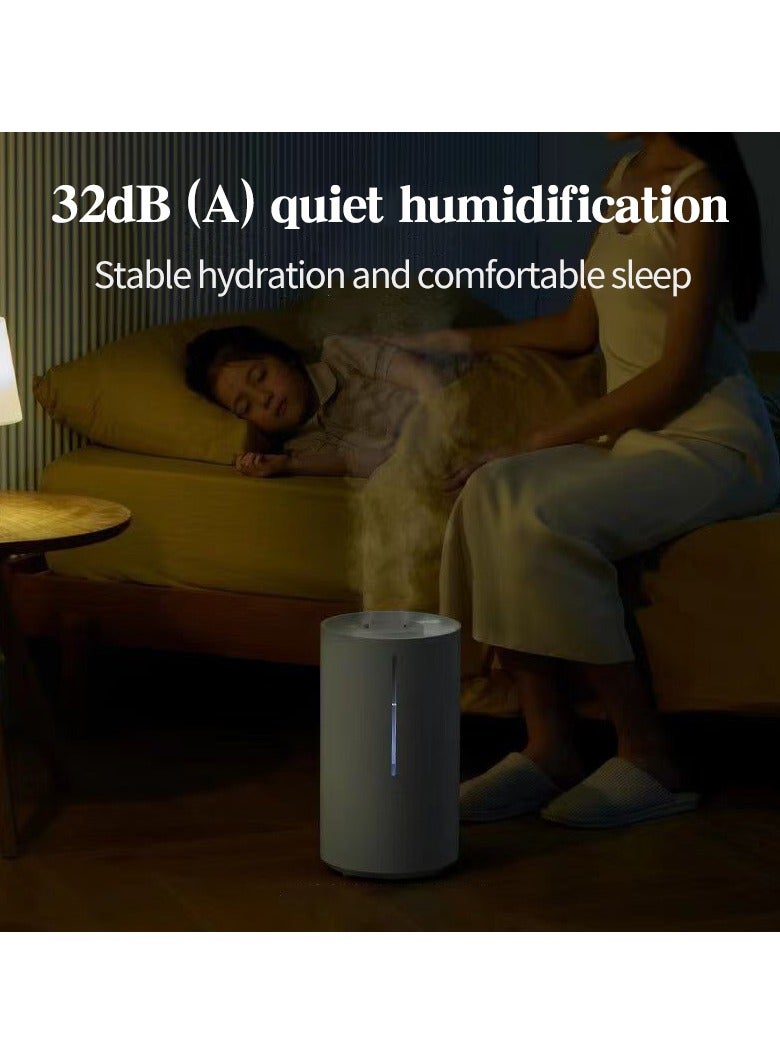Xiaomi - Smart Humidifier 2,350ml/H Mist,4.5L Tank, Automatic Mode, One Touch Control, Work With Alex And Google MJJSQ05DY White - Image 1