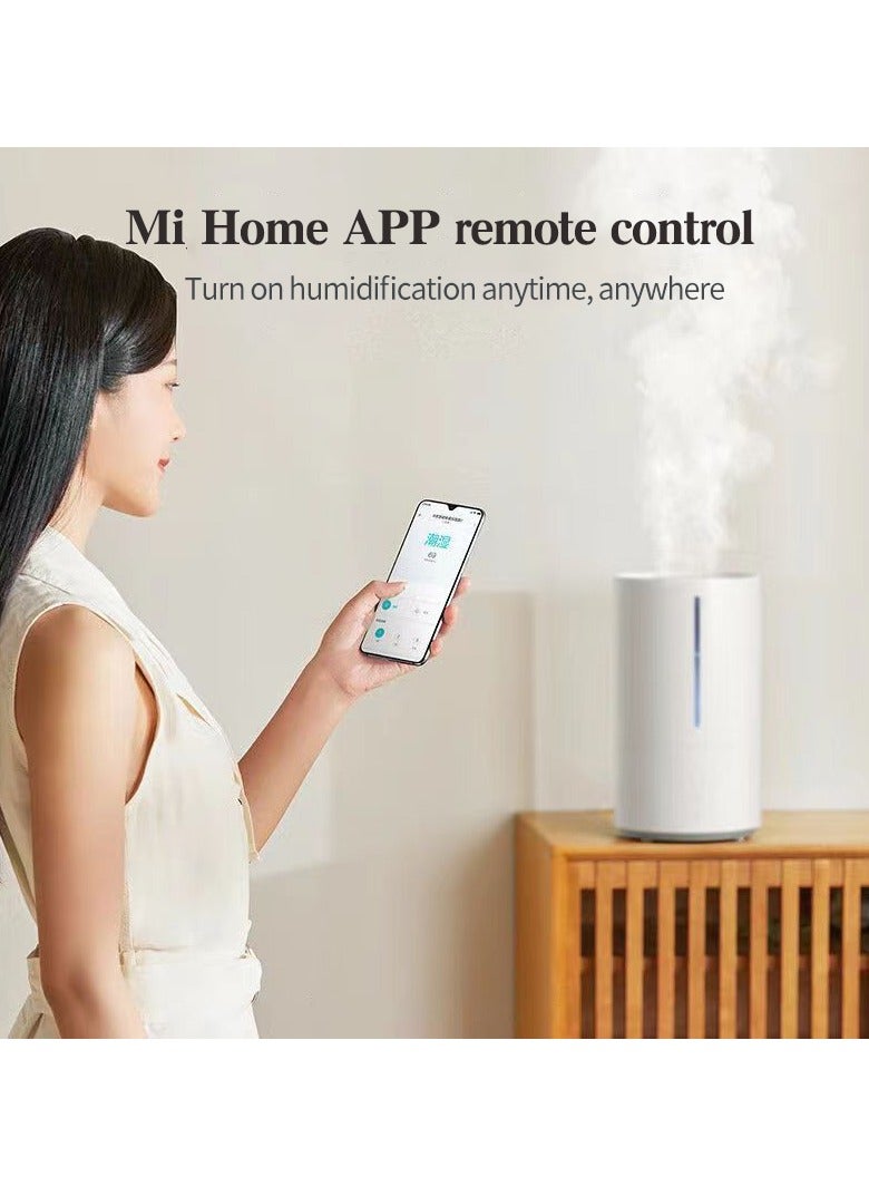 Xiaomi - Smart Humidifier 2,350ml/H Mist,4.5L Tank, Automatic Mode, One Touch Control, Work With Alex And Google MJJSQ05DY White - Image 1