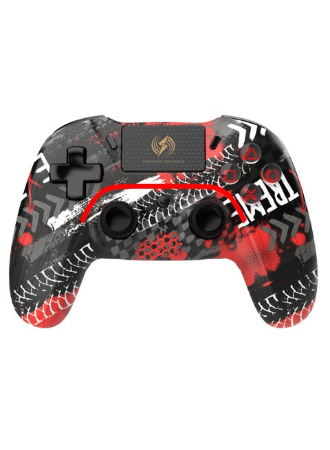 Wireless Controller Compatible with PS4/PS4 Pro/PS4 Slim/PC/iOS 13.4/Android 10, Gaming Controller with Touchpad, Motion Sensor, Speaker, Headphone Jack, LED and Back Button