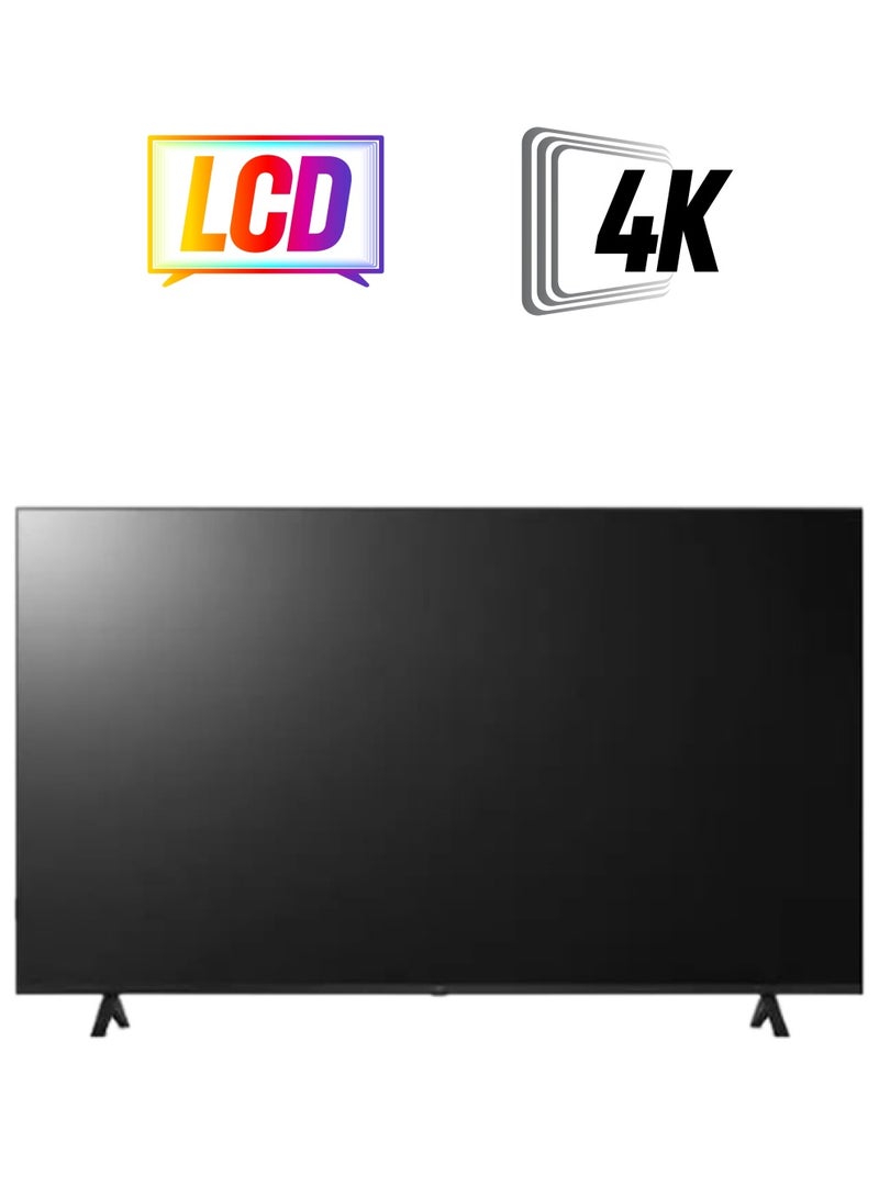 LG 55 Inch 4K UHD Smart LED TV, WebOS, 60Hz, Model Year 2023, 2 Year Warranty - 55UR78006LL Black - Image 2