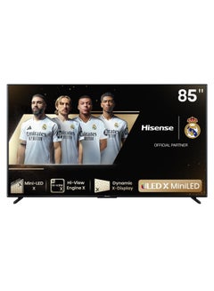 Hisense 85 Inch Mini LED 4K Smart TV Dolby Vision 85UX Black  - Image 1