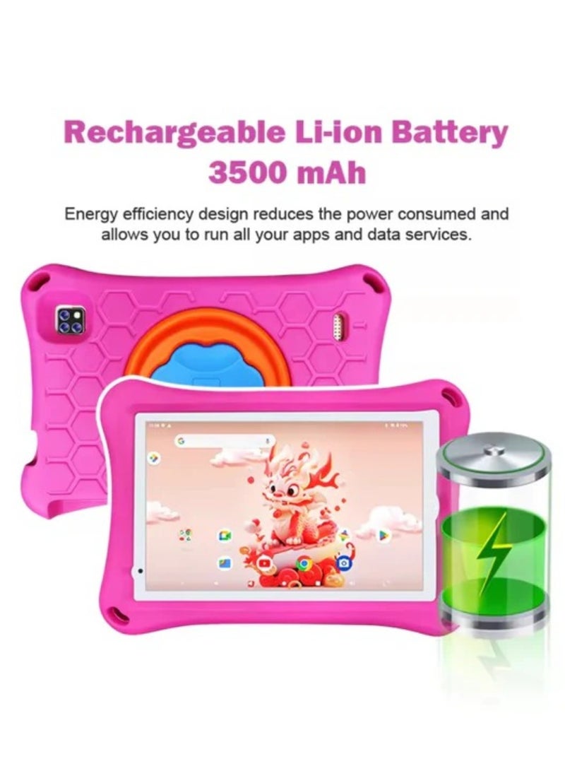 Wintouch - K81 Pro Educational Children's Tab, 32 GB Memory, 8-Inch Screen Size, Wi-Fi, And Supports A SIM Card Green - Image 1