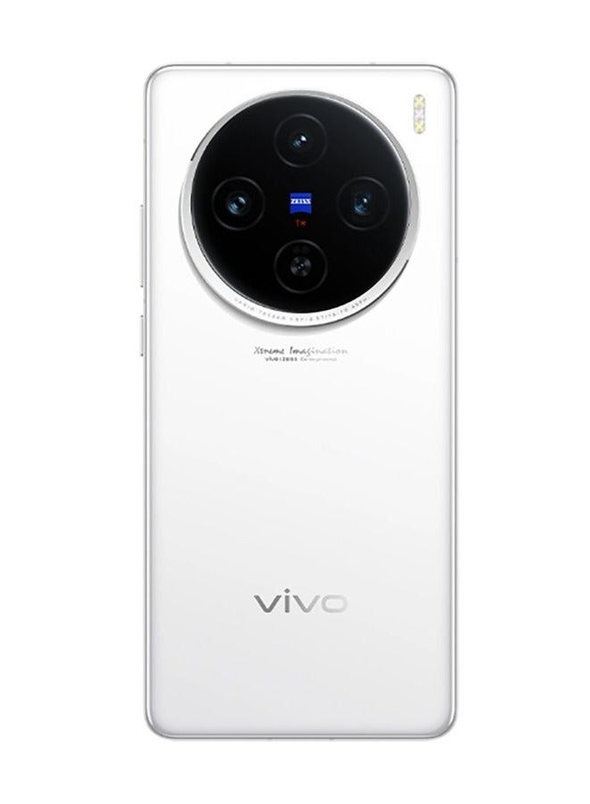 فيفو X100s - ذاكرة وصول عشوائي 16 جيجابايت + مساحة تخزين 256 جيجابايت، أبعاد 9300+، Zeiss Super Telephoto، شاشة 6.78 بوصة، كاميرا رئيسية 50 ميجابكسل + زاوية عريضة 50 ميجابكسل + 64 ميجابكسل، بطارية ثنائية الخلايا 5100 مللي أمبير في الساعة، شحن فائق السرعة 100 وات، أبيض (الإصدار الصيني) - Image 2