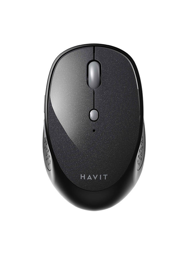 havit Wireless Gaming Mouse, 2.4GHz, Plug And Play, For PC Or Laptop, Black  - Image 1