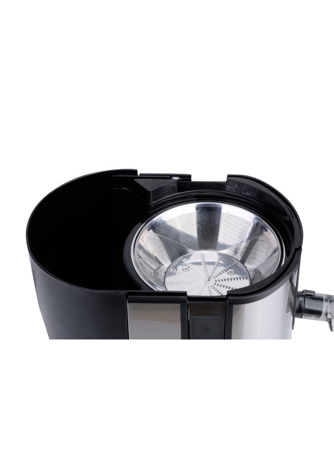 SONASHI - Juice Extractor with 2 Speeds - 1.2L Large Pulp Container | Whole Fruit Juice Extractor with Stainless Steel Body & Mesh Strainer | Motor Overheat Protection 1.2 L 400 W SPJ-507 Black/Silver - Image 1