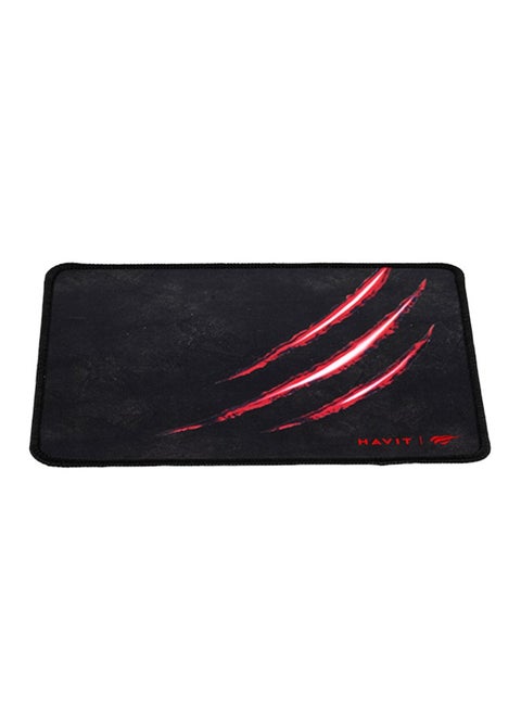 Anti-Slip Mouse Pad With Fine Mesh Cloth And Rubber Base, Suitable For All Types Of Mice, In Black