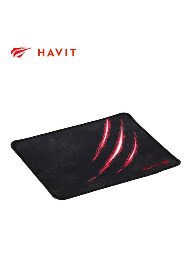 havit - Anti-Slip Mouse Pad With Fine Mesh Cloth And Rubber Base, Suitable For All Types Of Mice, In Black - Image 1