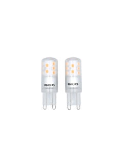 طقم كبسولة LED G9 قابل للتعتيم 2 قطعة 2.6 واط يدوم طويلاً أبيض دافئ PHI-929002389968 أبيض دافئ - pnsku/N70075041V/45/_/1716196497/686e3dfb-dbcb-4698-981d-84a7fd152a0f