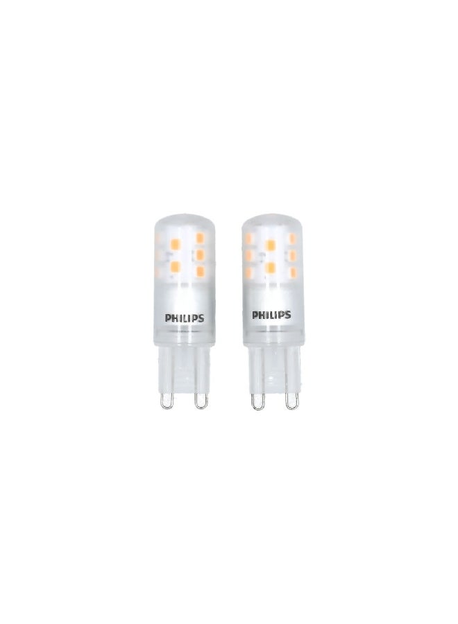 2-Piece 2.6W Long Lasting Dimmable G9 LED Capsule Set Warm White PHI-929002389968 Warm White - pnsku/N70075041V/45/_/1716196497/686e3dfb-dbcb-4698-981d-84a7fd152a0f