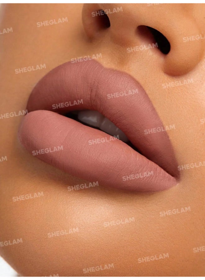 SHEGLAM - Matte Allure Liquid Lipstick Naked Brunch - Image 1