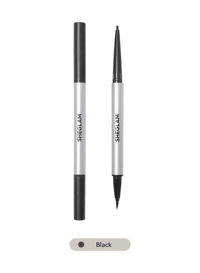 شيجلام On-Line Dual Eyeliner Black - Image 1