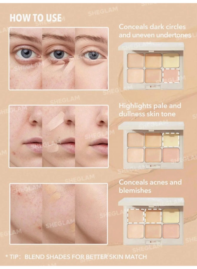SHEGLAM Multi-Repair & Color Correcting Concealer Multicolour  - Image 5