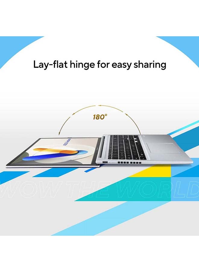 ASUS - Vivobook 16 16-Inch Display, Core i7-150U Processor/16GB RAM/1TB SSD/Intel UHD 600 Graphics/Windows 11 Home/ English/Arabic Cool Silver - Image 1