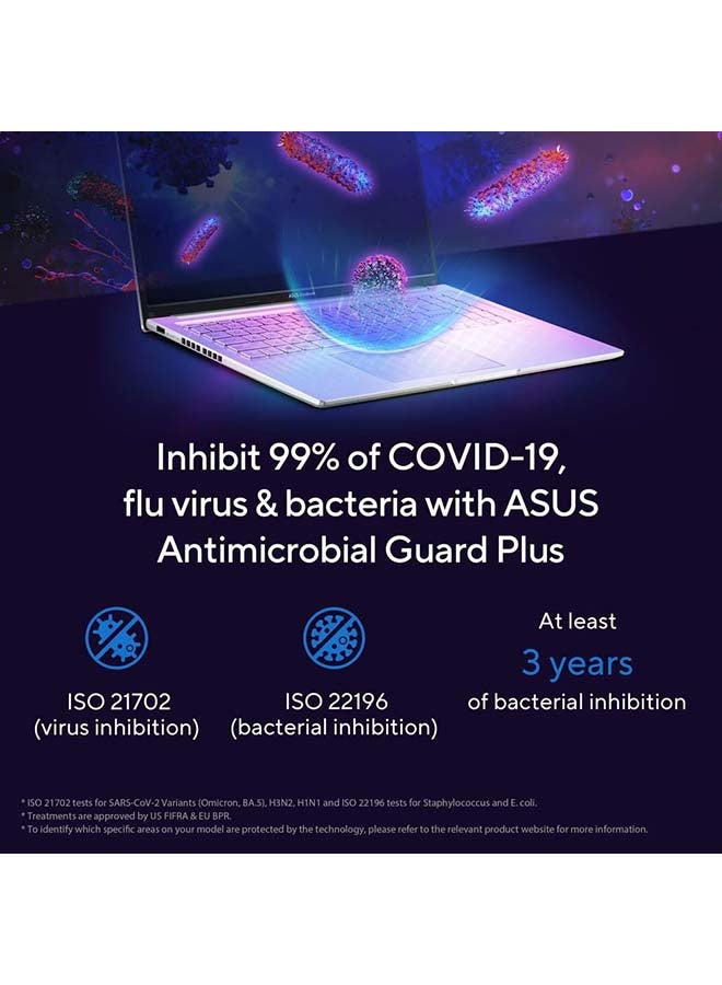 ASUS - Vivobook 16 16-Inch Display, Core i7-150U Processor/16GB RAM/1TB SSD/Intel UHD 600 Graphics/Windows 11 Home/ English/Arabic Cool Silver - Image 1