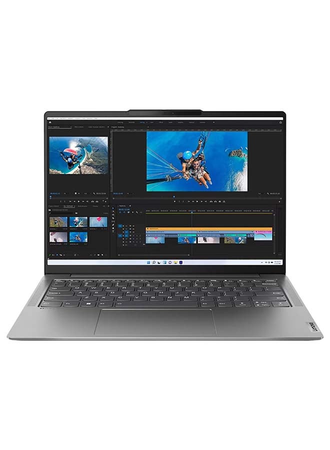 Lenovo Yoga Slim 6 14-Inch Display, Core i5-13500H Processor/16GB RAM/512GB SSD/Intel Iris XE Graphics/Windows 11 Home English/Arabic Storm Grey  - Image 1