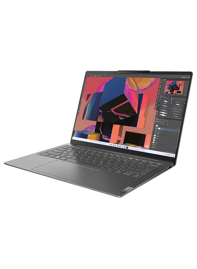 Lenovo Yoga Slim 6 14-Inch Display, Core i5-13500H Processor/16GB RAM/512GB SSD/Intel Iris XE Graphics/Windows 11 Home English/Arabic Storm Grey  - Image 3