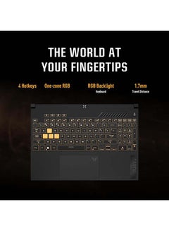 ASUS TUF Gaming F15 15.6-Inch Display, Core i7-13620H Processor/16GB RAM/1TB SSD/GeForce RTX 4050 Graphics/Windows 11 Home  Jaeger Gray English/Arabic Jaeger Gray  - Image 5