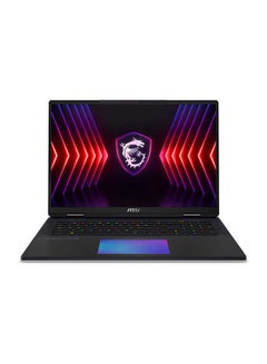 RAIDER 18 HX 18-Inch Display, Core i9-14900HX Processor/64GB RAM/2TB SSD/GeForce RTX 4090 Graphics/Windows 11 Home English/Arabic Core Black