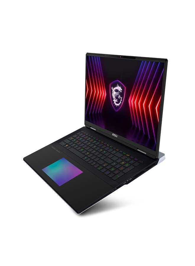 MSI - RAIDER 18 HX 18-Inch Display, Core i9-14900HX Processor/64GB RAM/2TB SSD/GeForce RTX 4090 Graphics/Windows 11 Home English/Arabic Core Black - Image 1