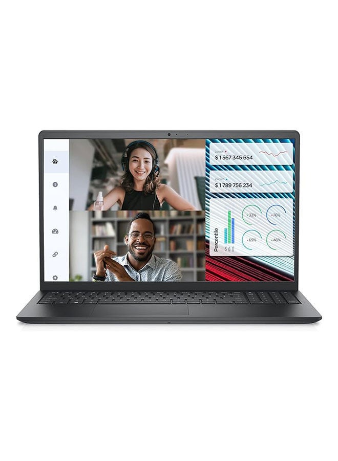 DELL - Vostro 3520 (Upgraded Version) Laptop With 15.6 Inch Led Core I3-1215U 8 Gigabyte Ram 256 Gigabyte Ssd English/Arabic ‎Carbon Black - Image 1