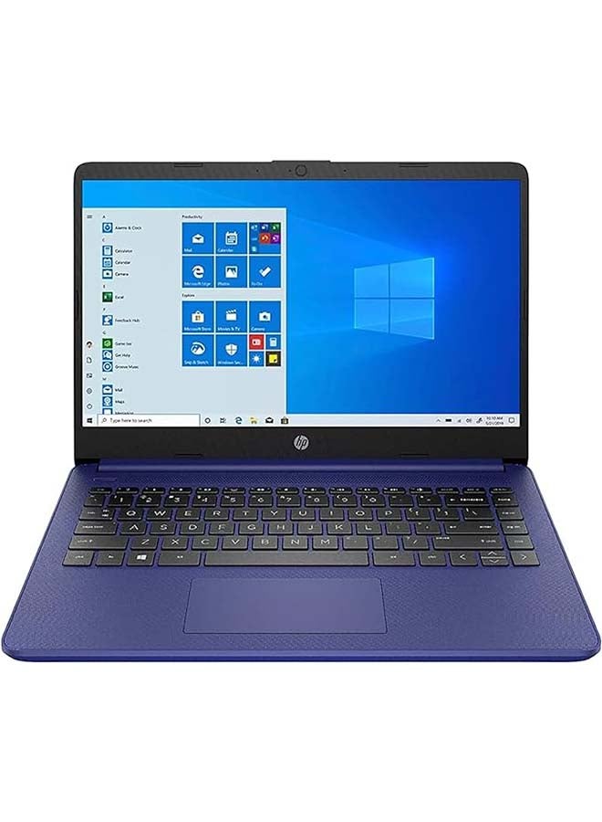 HP 2024 Newest 14s Slim (Upgraded Version) Laptop With 14-Inch Display, Pentium Silver N5030 Processor/4GB RAM/128GB SSD/Intel UHD Graphics 605/Windows 11 English Blue  - Image 1