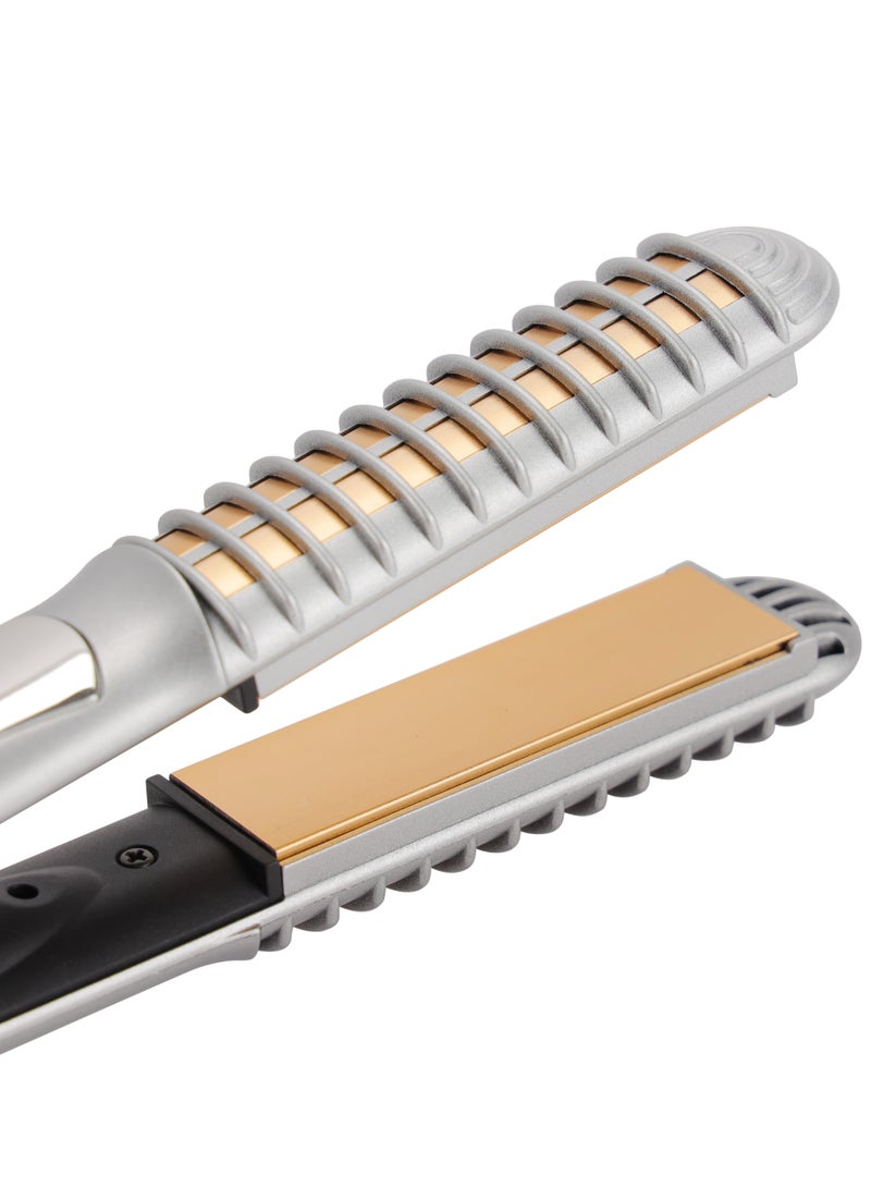 Olsenmark Hair Straightener- OMH4106, Smooth and Easy-To-Use Design, Aluminum Plate, Temperature 220-degree Celsius, 26 W PTC Heating Element, Perfect for Salon and At Home Styling - Image 4