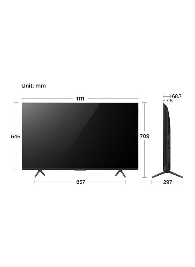 TCL 50 Inch QLED Google TV, (2024), 60HZ, built In Receiver - 50C655 Black 50C655 Black  - Image 3