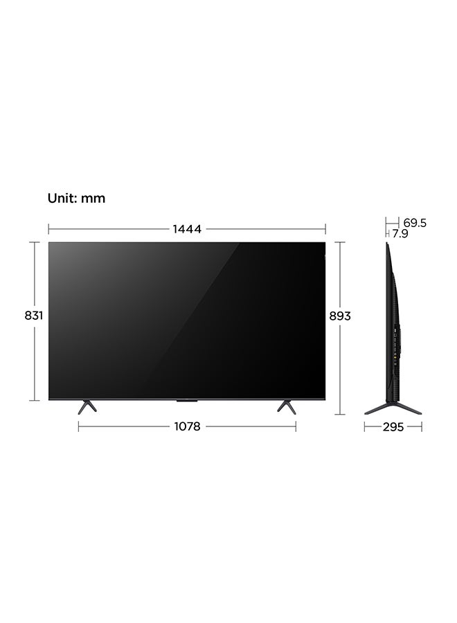 تي سي إل - تلفزيون جوجل 65 بوصة 4K QLED - Image 1