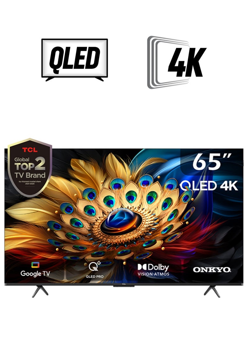 تي سي إل - تلفزيون جوجل 65 بوصة 4K QLED - Image 1