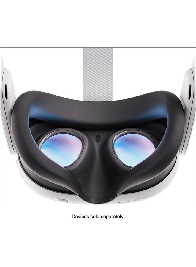 Meta Quest 3 Silicone Facial Interface - Black - Image 4