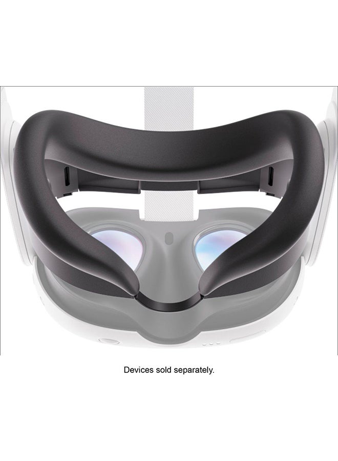 Meta Quest 3 Silicone Facial Interface - Black - Image 3