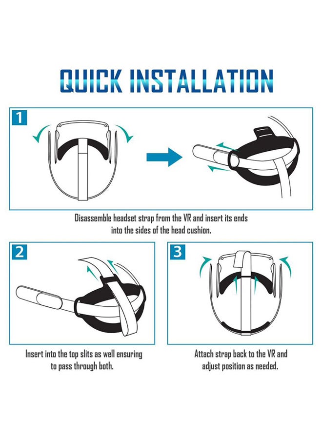 ناكون Nacon Head mount for Oculus Quest 2 - Image 4