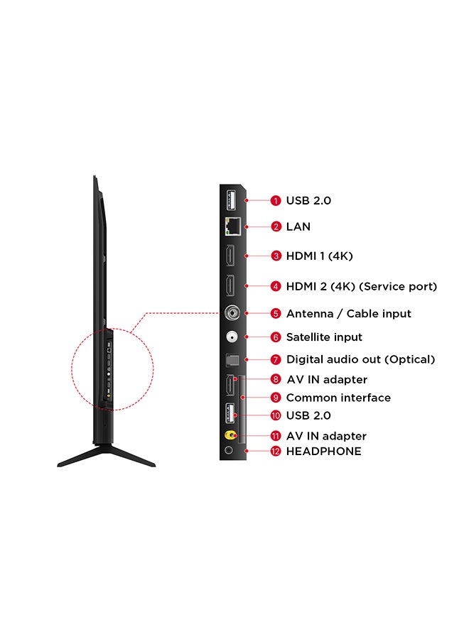 TCL - 75-Inch 4K UHD HDR10 Google TV, Built in receiver, 60HZ, Dolby Vision and Soound, With Built-in Chromecast And Google Assistance, Hands-free Voice Control, Model ( 2024 ) - 75P69B Brushed Titanium - Image 1