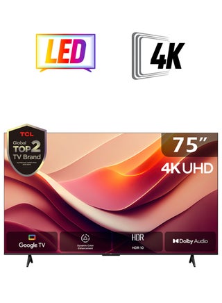 75-Inch 4K UHD HDR10 Google TV, Built in receiver, 60HZ, Dolby Vision and Soound, With Built-in Chromecast And Google Assistance, Hands-free Voice Control, Model ( 2024 ) - 75P69B Brushed Titanium - pnsku/N70075645V/45/_/1747427287/15a2936c-d5b6-497a-a98b-5a97ef661776