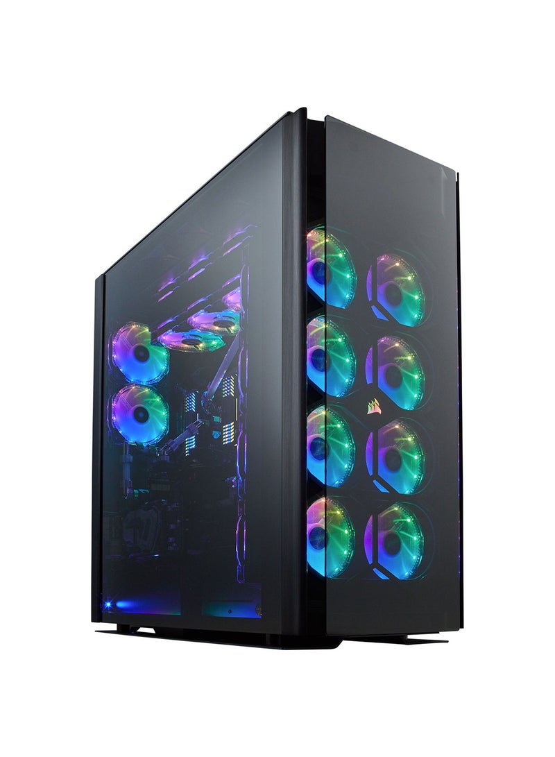 CORSAIR OBSIDIAN 1000D Super-Tower Case, Smoked Tempered Glass, Aluminum Trim - Integrated COMMANDER PRO Fan And Lighting Controller | CC-9011148-WW  - Image 1
