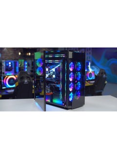 CORSAIR OBSIDIAN 1000D Super-Tower Case, Smoked Tempered Glass, Aluminum Trim - Integrated COMMANDER PRO Fan And Lighting Controller | CC-9011148-WW  - Image 2