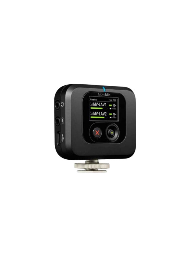 Shure Shure MV-R-Z6  Shoe Mountable Camera Plug-in Receiver 42406772099 Black  - Image 1