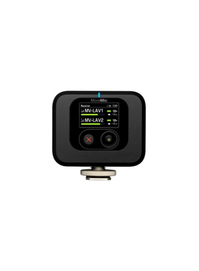 Shure Shure MV-R-Z6  Shoe Mountable Camera Plug-in Receiver 42406772099 Black  - Image 4