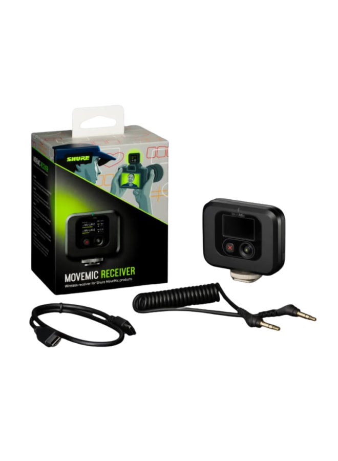Shure Shure MV-R-Z6  Shoe Mountable Camera Plug-in Receiver 42406772099 Black  - Image 3