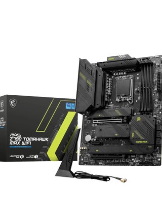لوحة أم MAG Z790 Tomahawk Max WIFI ATX، مقبس LGA1700، شريحة Intel Z790، 4 فتحات DDR5، ذاكرة بحد أقصى 192 جيجابايت، Wi-Fi 7، BT 5.4، 2x PCIe x16، HDMI، USB-A 3.2، USB-C 3.2 - أسود - pnsku/N70075945V/45/_/1716350512/0a5a5b15-3f8c-475c-9fdb-df38158761a4