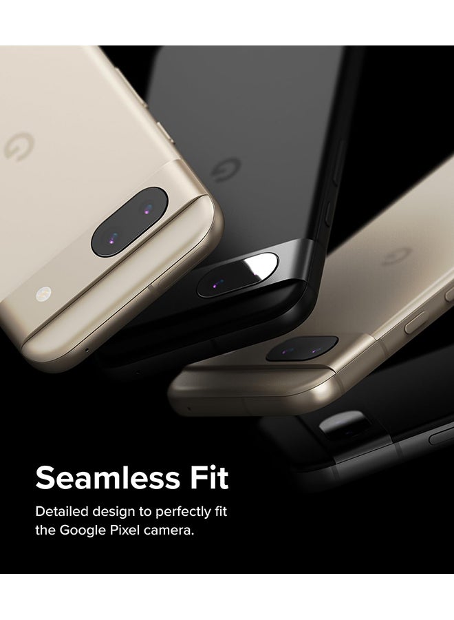 Ringke Glass Camera Protector 3 Pack Compatible With Google Pixel 8A, Hard Tempered Glass Protector Ultra-Thin Full-Cover Camera Lens Protector Clear - Image 3