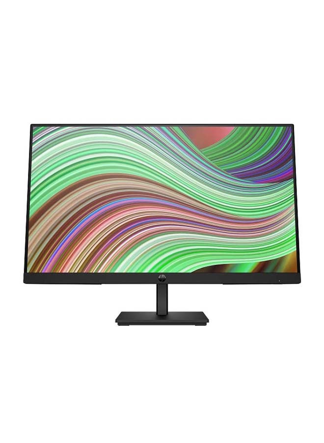 HP P24v G5 23.8" FHD Monitor, 75Hz, 5ms GTG, 3000:1 Contrast, 250 nits, 72% NTSC, IPS-Level Panel, 178掳 Viewing, Low Blue Light, Tilt Stand, Micro-Edge Bezel, HDMI + VGA | 64W18AA Black - Image 1
