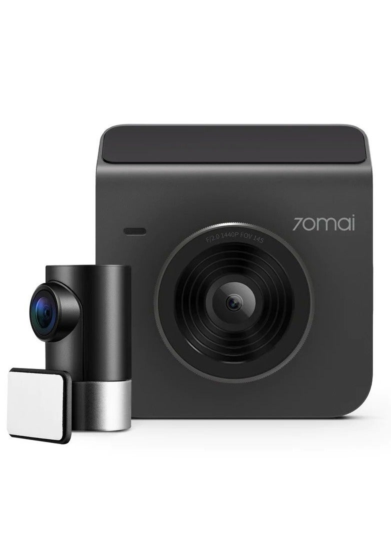 70mai Dash Cam A400 Dual-Channel Compact Size 