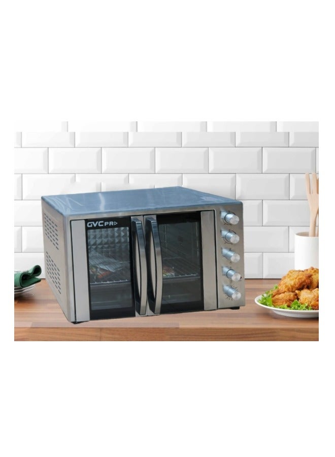 gvc pro - Dual Door Oven 100 L 1800 W GVOV-1002D Steel - Image 1