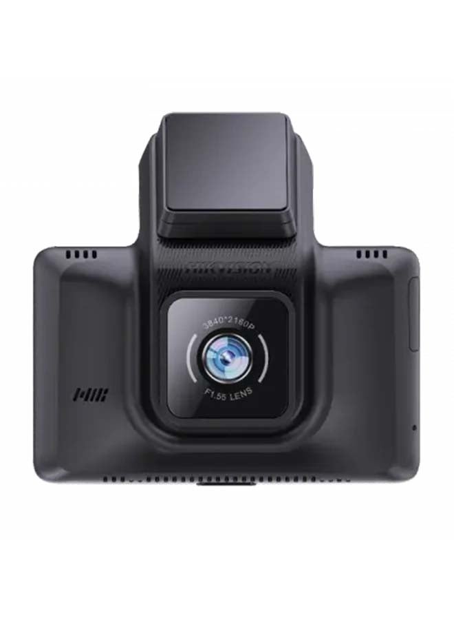 HIKVISION AE-DC4328-K5(2CH) 2K 2ch Dash Camera, Front 2K HD Camera, Support 105°Horizontally, 123°Diagonal Rear Camera 1080P HD Camera; Built-In Wi-Fi Module, Car Dashcam 