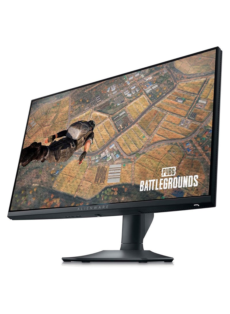 ديل شاشة ألعاب Alienware AW2523HF - شاشة مقاس 24.5 بوصة (1920x1080) بمعدل تحديث 360 هرتز، وتقنية AMD Free Sync، وإمكانية ضبط الارتفاع/الإمالة/الدوران/الدوران، وDark Side of The Moon  - Image 2